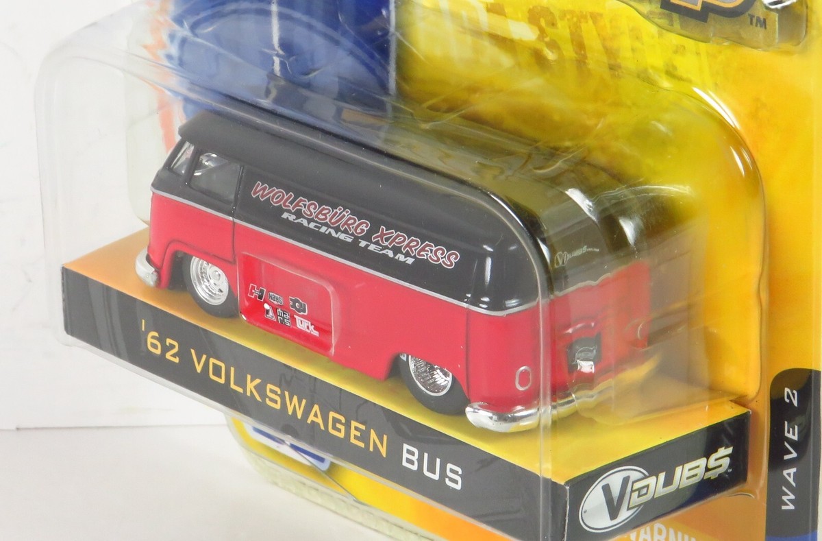 Jada Wave 2 V Dubs 1962 Volkswagen Bus 62 Type 2 VW Panel