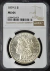 1879-S Morgan Silver Dollar - NGC MS64 - ✪COINGIANTS✪