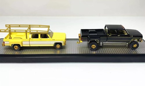 CHASE!!-M2 Machines 1/64 1975 Chevrolet Silverado 30 & 1973 Chevrolet Silverado - Picture 3 of 8