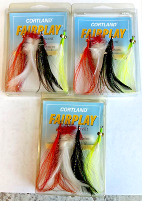 Saltwater Assortment selection various colors and sizes 12 Flys