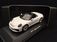 Spark Porsche 911 991 Ii Speedster 2019 Weiß-Schwarz Innenraum 1:43 Resin
