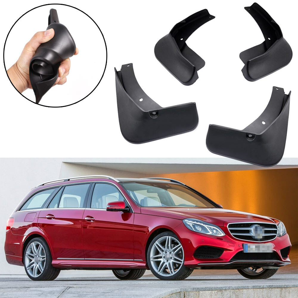 Mud Flaps Splash Guard Mudguard Fender for Mercedes E-Class Estate AMG Line 2014-image
