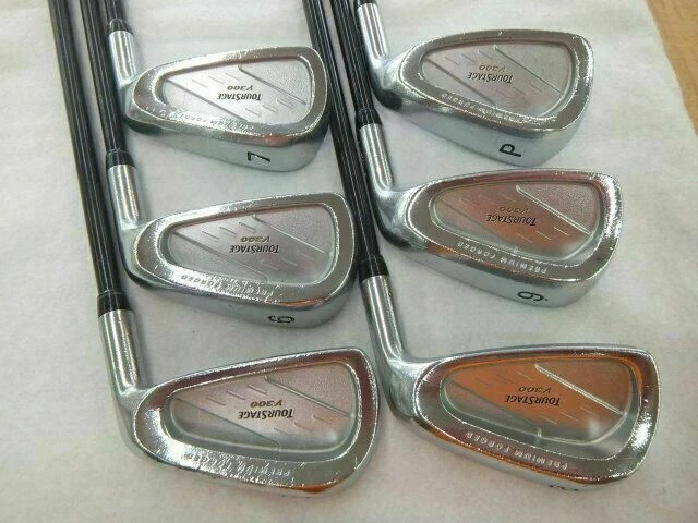 JUEGO DE HIERROS Bridgestone TourStage V300 6 piezas TSI-60 R-FLEX palos de golf Foto 3 de 4