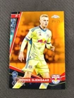 Dennis Gjengaar 2024 Topps Chrome MLS RC Rookie Orange Refractor /25 #55 NY