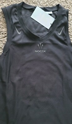 Nike x Nocta Drake Basketball Jersey Tank Top Black Sleeveless
