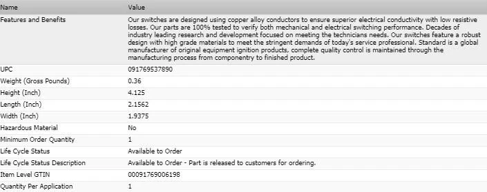 СТАНДАРТНЫЙ переключатель фар для JEEP CJ7 1979-1986 ВЕСЬ ДВИГАТЕЛЬ - Изображение 2 из 4