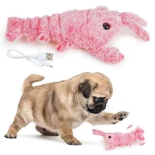 USB Charging Floppy Lobster Dog Toys 350mAh For Pet Dogs Cats Interaction
