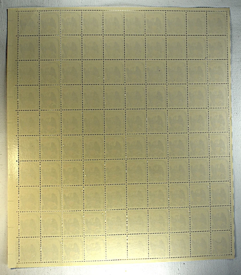 US STAMPS SCOTT #1596 EAGLE & SHIELD 13C FULL SHEET MNH, 1975 - Image 2 of 2