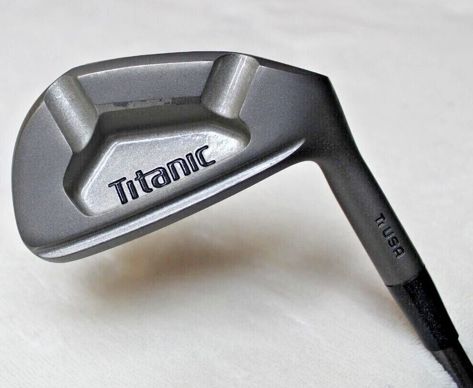 *NEW GRIP Ray Cook "Titanic" Titanium #6 Iron Made in USA Men's Right Hand #534 - Image 2 of 4