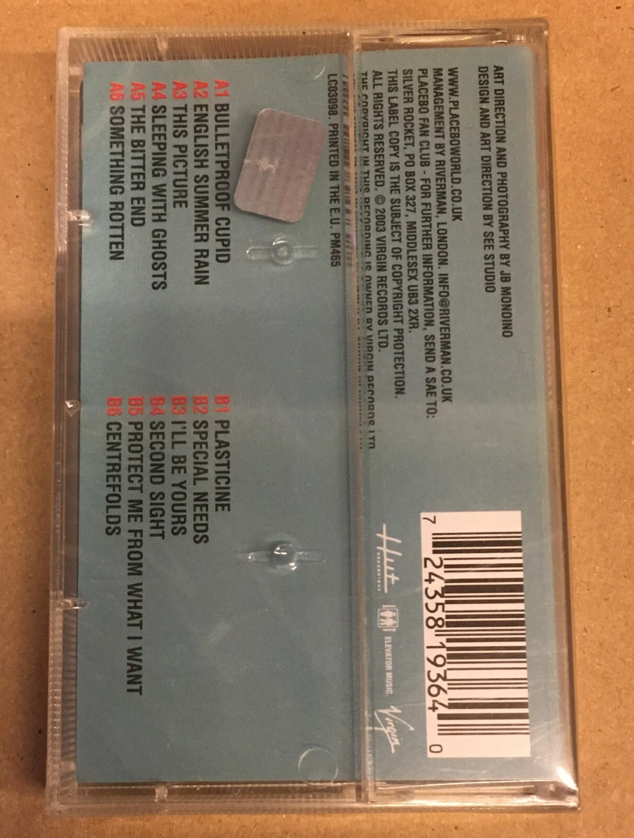 PLACEBO SLEEPING WITH GHOSTS 2003 SEALED CASSETTE MADE IN
