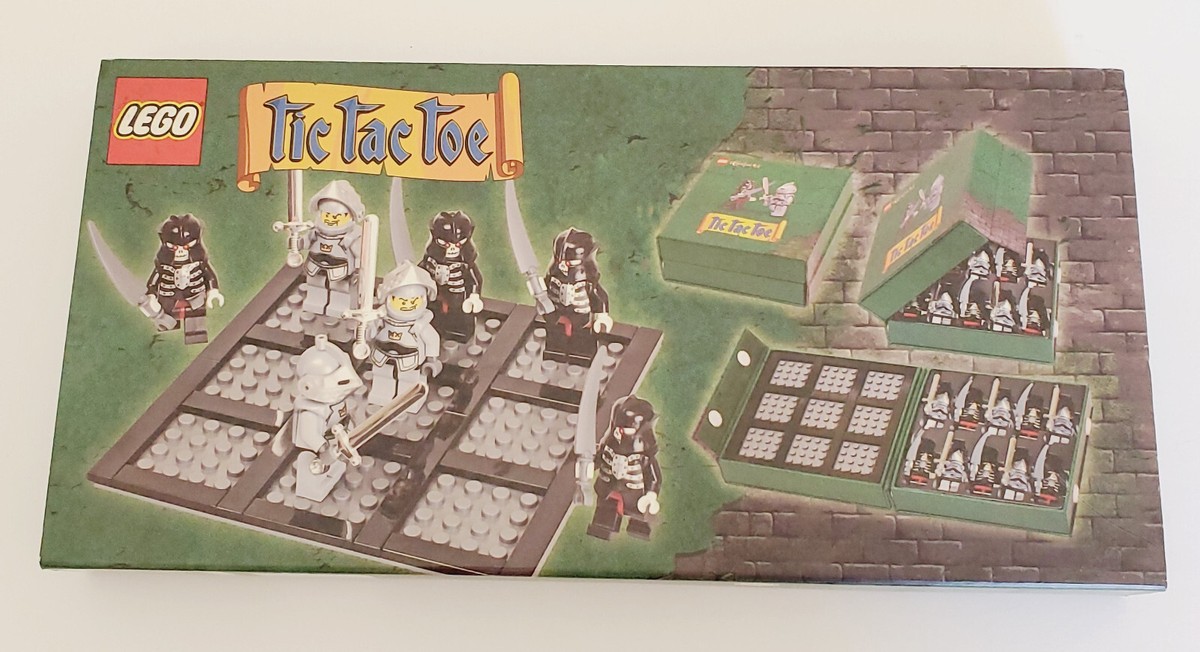 RARE 2007 LEGO Castle Tic Tac Toe, Set 852132, 4519694, BRAND NEW