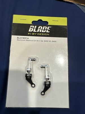 Blade BLH1631A 400 450 3D Aluminum Washout Control Arm Set