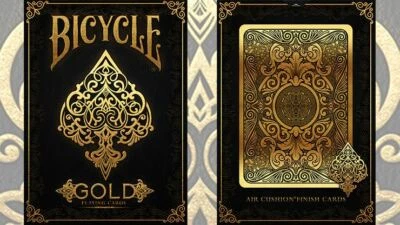 Bicycle Gold Deck von USPCCs, ein tolles Geschenk für Pokerspieler