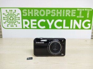 Samsung PL121 Compact Digital Camera & 4GB Micro SD Card *TESTED & WORKING*