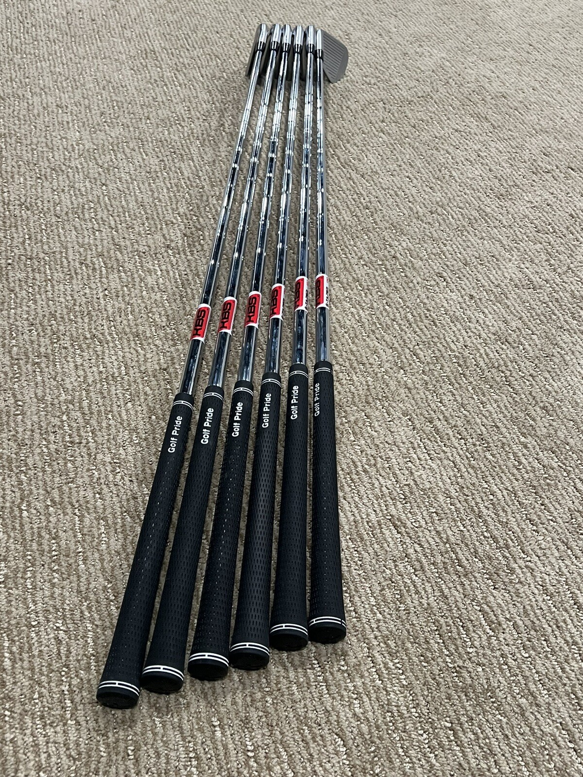Miura TC-201 Iron Set 5-PW RH KBS $-Taper 130X Golf Clubs