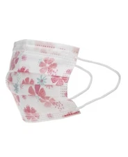 Dr. Talbot's 2-10 Packs Disposable Protective Girl’s Face Mask, Age 6-12, Lot 20