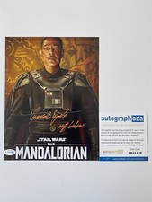 GIANCARLO ESPOSITO In Person Signed Autograph 20x25cm The Mandalorian ACOA