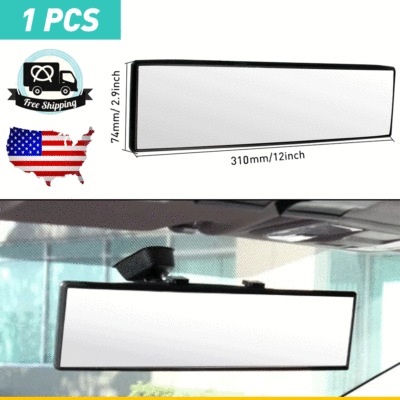 #ad 310MM Rear View Mirror Convex Design Expand Rearview Mirror Car Accessories New $14.24