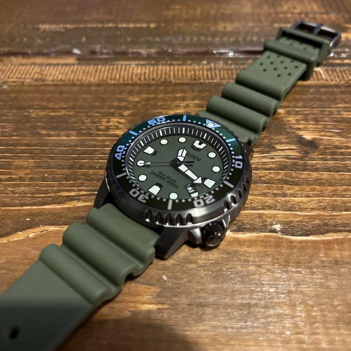 Citizen Promaster Military Divers Eco Drive Men s Watch BN0157 11X