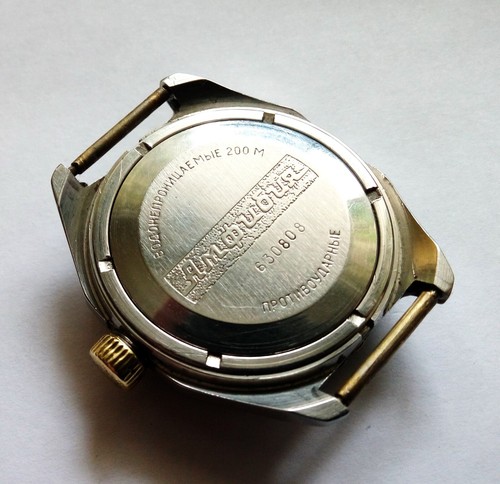 RARO Reloj Vintage Vostok Anfibio FRANCOTIRADOR 200m Hecho URSS - Imagen 5 de 9