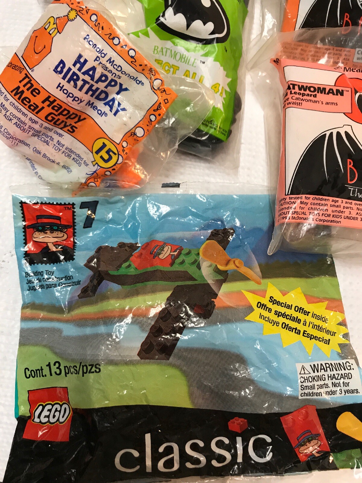 classic mcdonalds happy meal toys
