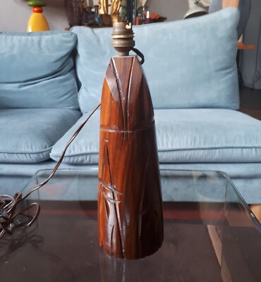 Lampenfuß Palisander massiv KON TIKI Style