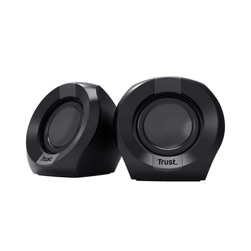 Trust Nero Altavoces Polo 2.0 Usb 8W Compatti Con Controllo Volume Cablato - Immagine 2