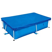 SHYSBV 221 x 150 cm Rectangle Pool Cover for 260 x 170 (Rectangular), BLUE
