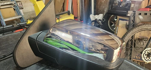 2014 to 2019 Chevy power Fld  Driver  Mirror.Gmc,Silverado,1500. 2500  Oem .DL3 