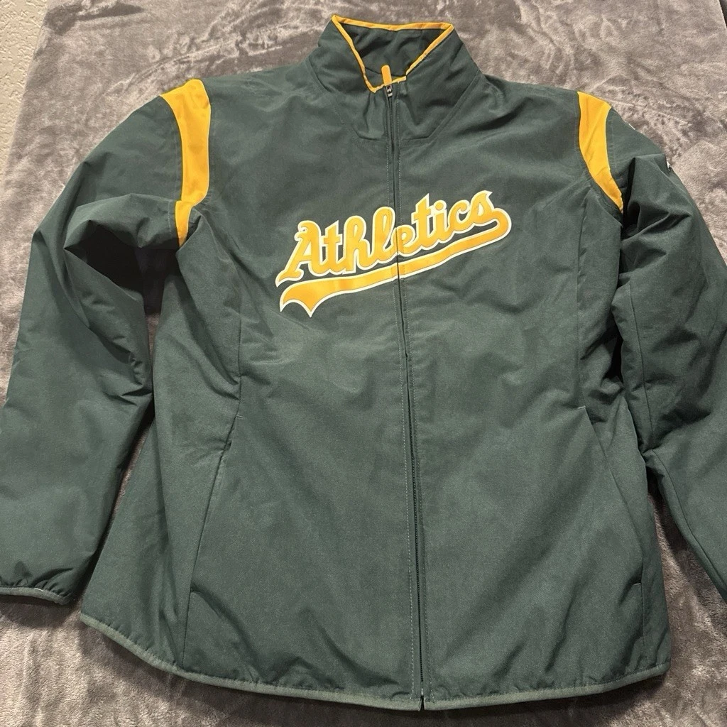 Majestic Oakland Athletics Sports Fan Jackets for sale | eBay