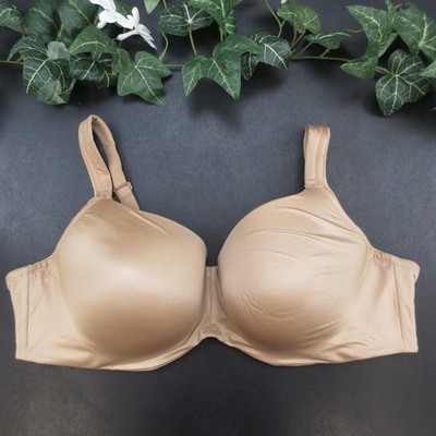 Soma Bra Women's 44D Beige Balconette Underwire Smooth Support