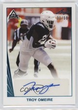 2021 Leaf Memories 1990 Base Platinum Spectrum 31/50 Troy Omeire Auto 0v2