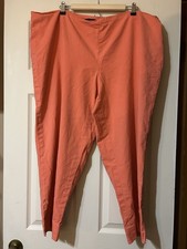 Lafayette 148 Womens Size 22 Pants Cropped Work Office Travel Cruise Resort Wear