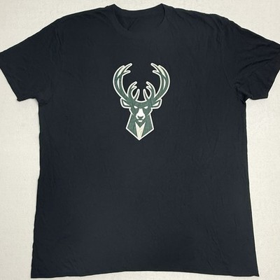 New Fanatics Milwaukee Bucks Men's 2XL T-Shirt 34 Giannis Antetokounmpo Black