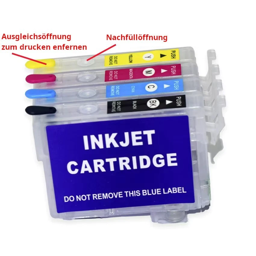 EPSON 603 603XL NACHFÜLLBARE TINTENPATRONEN AUTO RESET CHIP 15ML FÜLLVOLUMEN - Bild 2 von 4