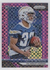 2018 Panini Prizm Rookie Purple Power Prizm 6/49 Justin Jackson #291 p6d