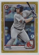 2020 Bowman 1st Edition Gold Foil 36/50 Triston Casas #BFE-18 13iq
