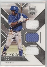 2016 Panini Elite Extra Edition Triple Materials Silver /149 Khalil Lee 07ke