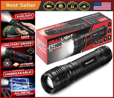 Ultra Bright LED Flashlight High Lumens Tactical Torch for Camping Emergency