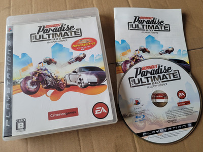 Burnout Paradise The Ultimate Box Japanisch Playstation 3 PS3 NTSC-J Spiel
