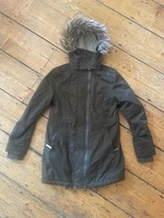 Superdry Green Women's Parka Coat Size Medium