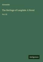 Alexander | The Heritage Of Langdale. A Novel | Buch | Englisch (2025)
