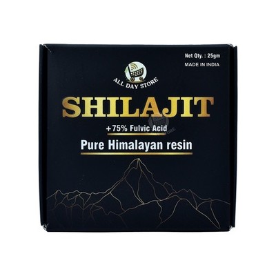 All Day Store Pure Himalayan Shilajit Resin 25g Premium Natural Resin