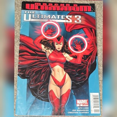 The Ultimates 3 MX Televisa 1:25 Frank Cho Scarlet Witch Foreign Variant Key B
