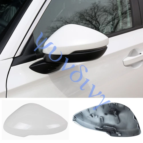 >Side Mirror Cover 2022 23 2024 For Honda Civic White Left With Turn Signal Hole