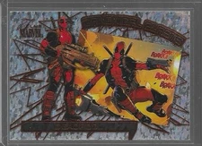 2023 Flair Marvel Canonical Blasts X-Men Deadpool #CX15