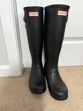Hunter Original Women's Tall Rain Boots - Black