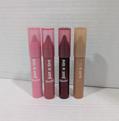 ColourPop Just A Tint Lip Crayon Lot 4 The Strand, Treasure Island, Island Time