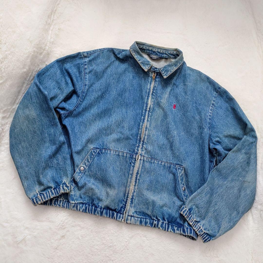 値下げ‼️80'sビンテージ PolobyRalphLauren デニムジャケット POLO RALPH LAUREN - 80s polo ralph lauren デニムジャケットの