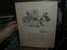 signed NORMAN ROCKWELL page from the Saturday Evening Post dated FEB 27,1957